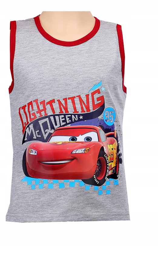 Koszulka Bezrękawnik Top Cars McQueen 128