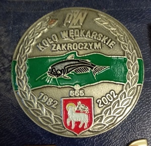Odznaka Wędkarska PZW Zakroczym 2002