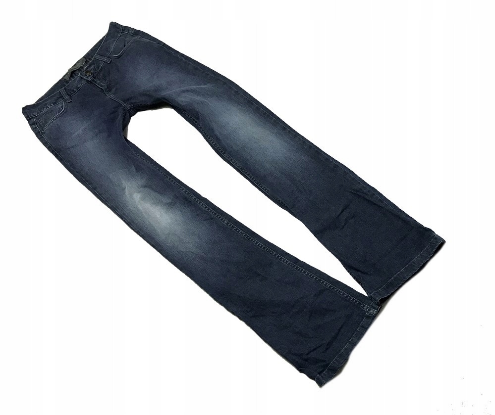 NNM980* ZARA MODNE SPODNIE JEANSOWE 36/38 N-V