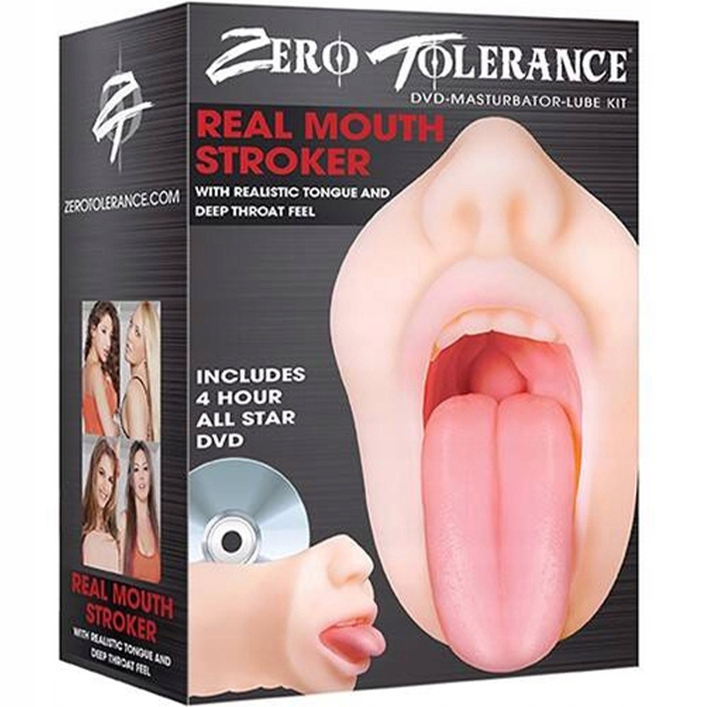 Masturbator Zero Tolerance Real Mouth Stroker - Realistyczne Doznania