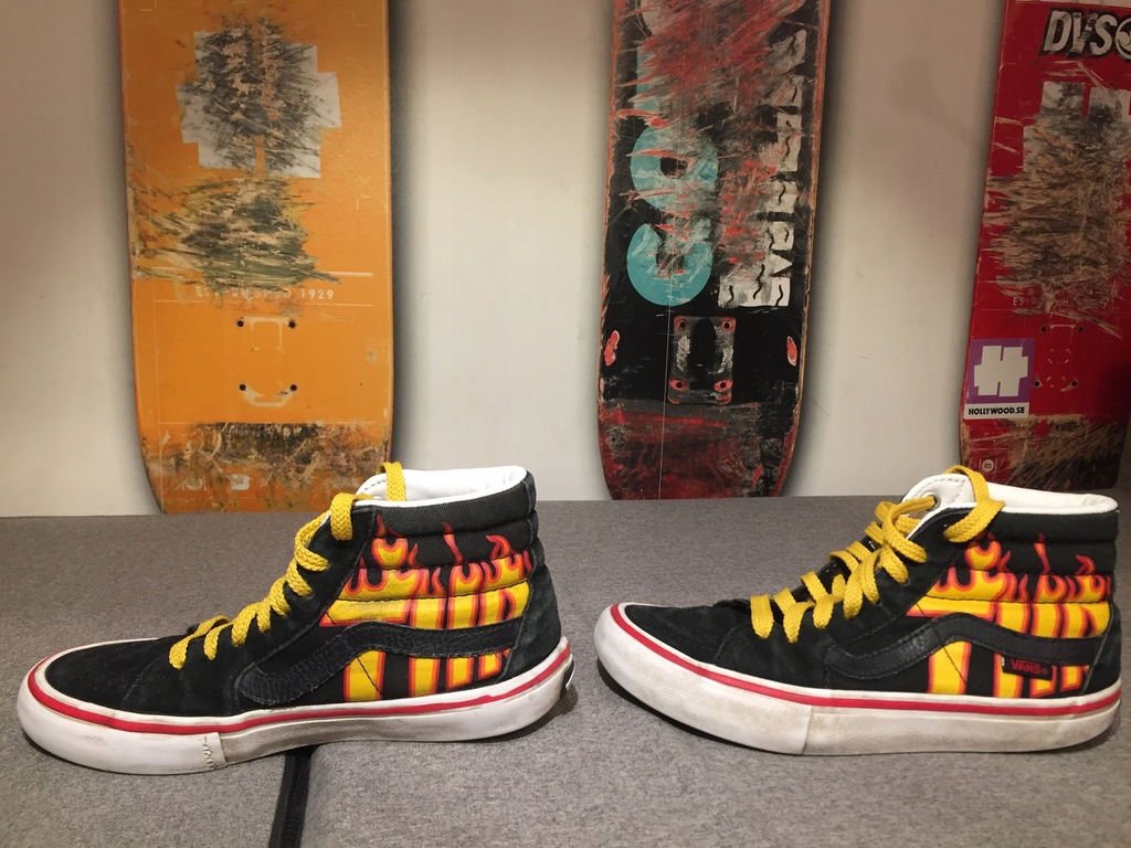 Купить Туфли Vans x Thrasher SK8-Hi PRO черный: отзывы, фото, характеристики в интерне-магазине Aredi.ru