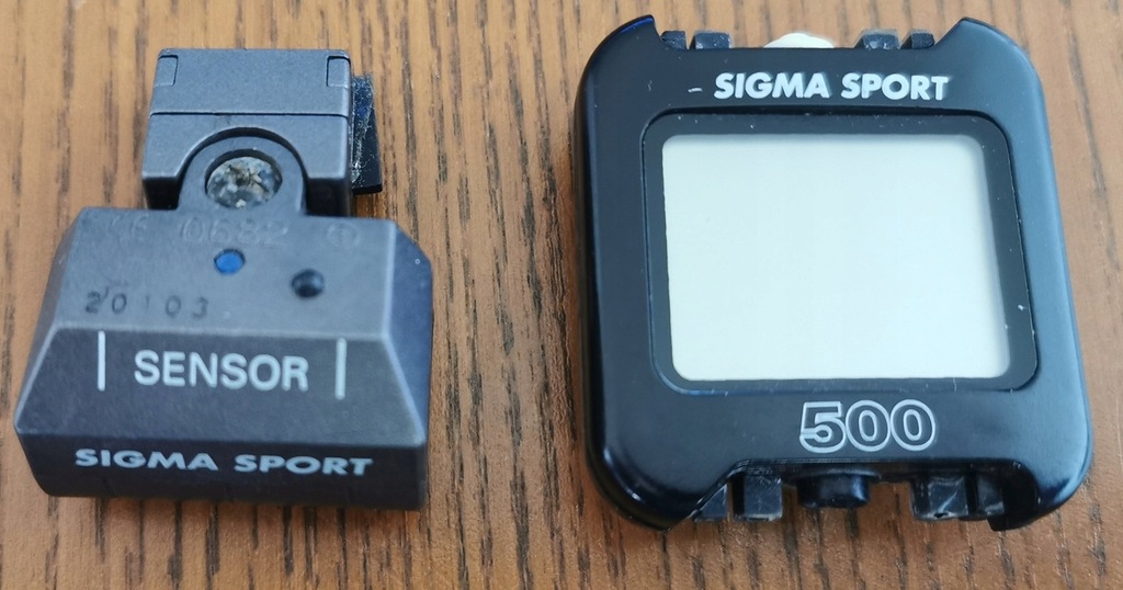 Licznik rowerowy Sigma Sport BC-500 NA CZĘŚCI.