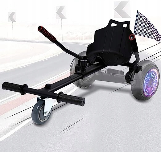 Siedzisko hoverboard Siodełko gokart czarny