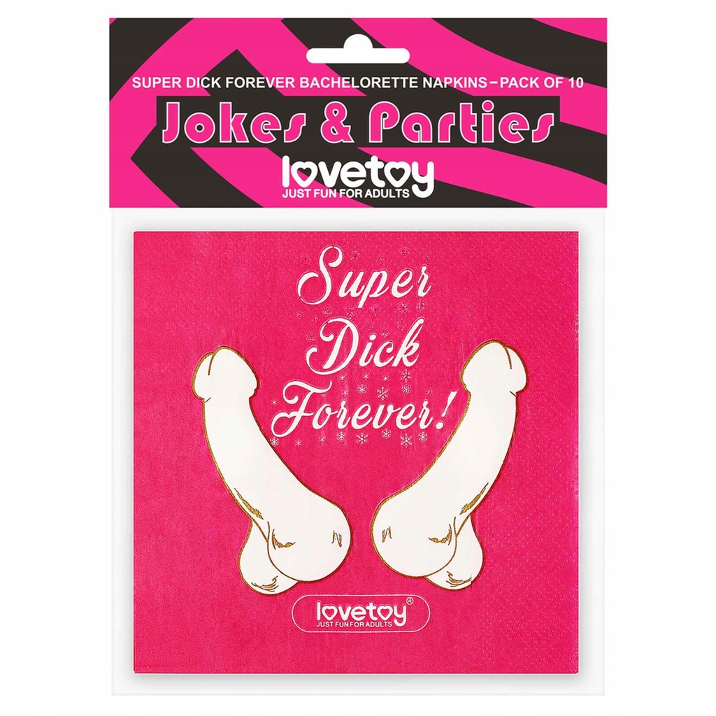 Super Dick Forever Bachelorette Paper Napkins(Pack