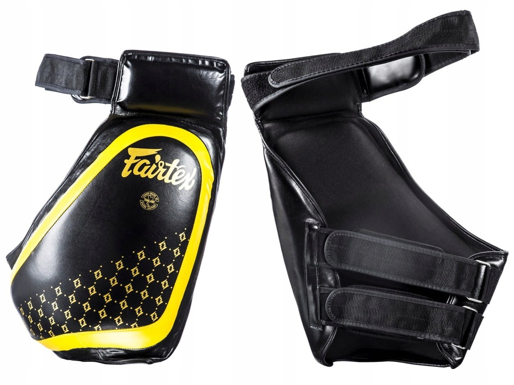 Купить ЩИТКИ НА БЕДРА Fairtex TP4 (черный/желтый) 2 ШТ.: отзывы, фото, характеристики в интерне-магазине Aredi.ru