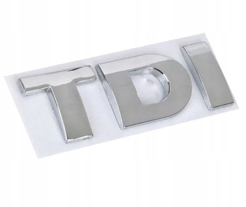 EMBLEMAT LOGO NAPIS TDI VW PASSAT, GOLF, POLO INNE