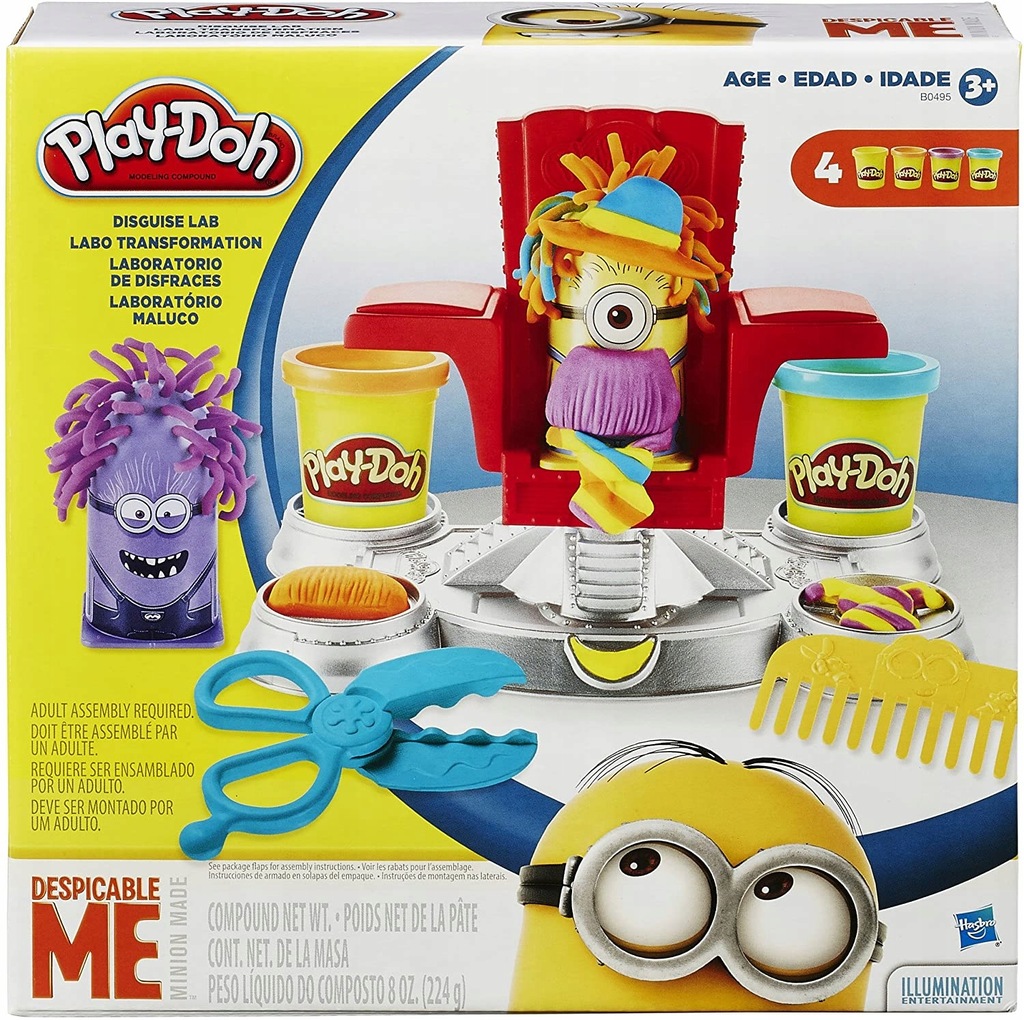 Ciastolina Play Doh Minionki Salon Fryzjerski 9132742405 Oficjalne Archiwum Allegro