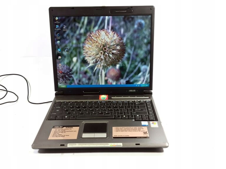 LAPTOP ASUS A3000 CELERON M 1GB RAM 40GB HDD XP