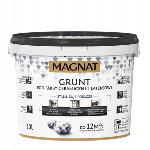 MAGNAT CERAMIC PRIMER GRUNT POD FARBY CERAMICZNE I