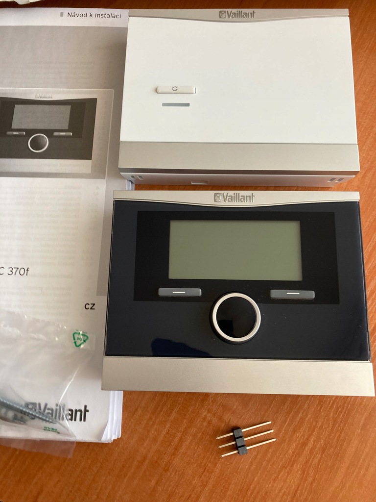 VAILLANT calorMATIC 370f regulator pokojowy bezprz 12978296363 oficjalne archiwum Allegro