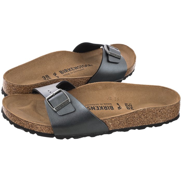 Buty Klapki Birkenstock Madrid 1021532 Czarne