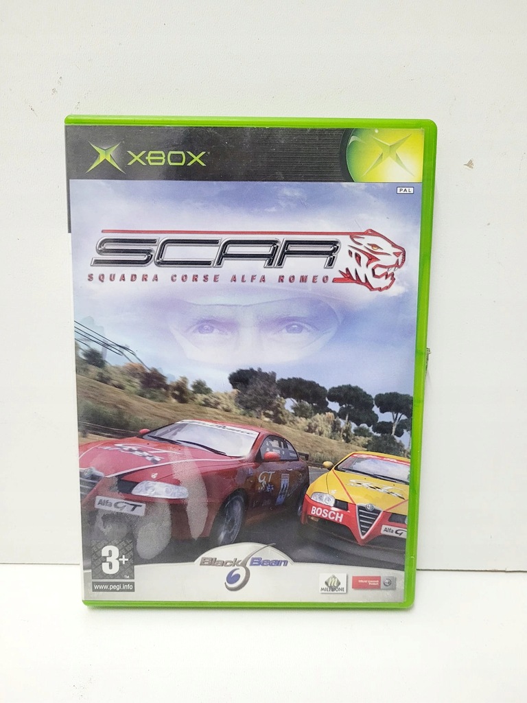 GRA SCAR S.C.A.R SQUADRA CORSE ALFA ROMEO XBOX (3168/23)