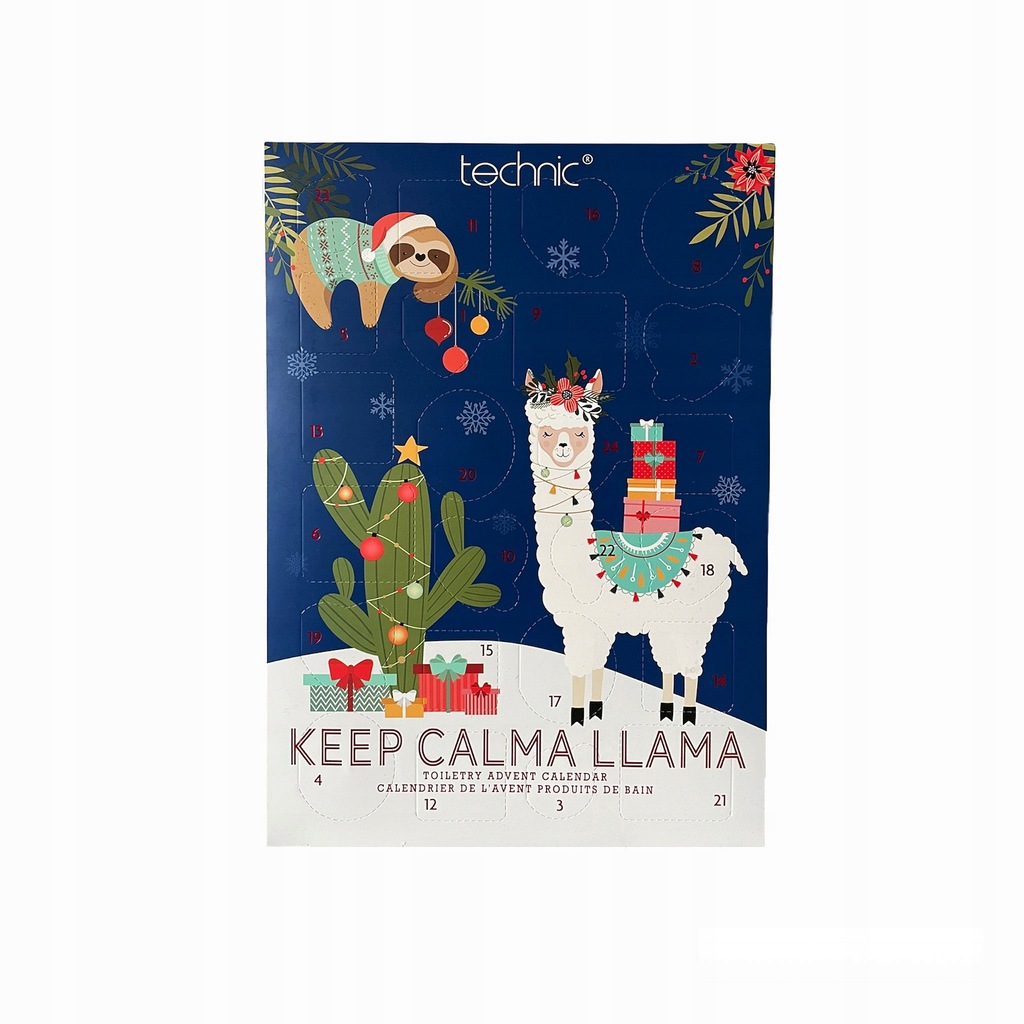 Technic Keep Calma Llama kalendarz adwentowy