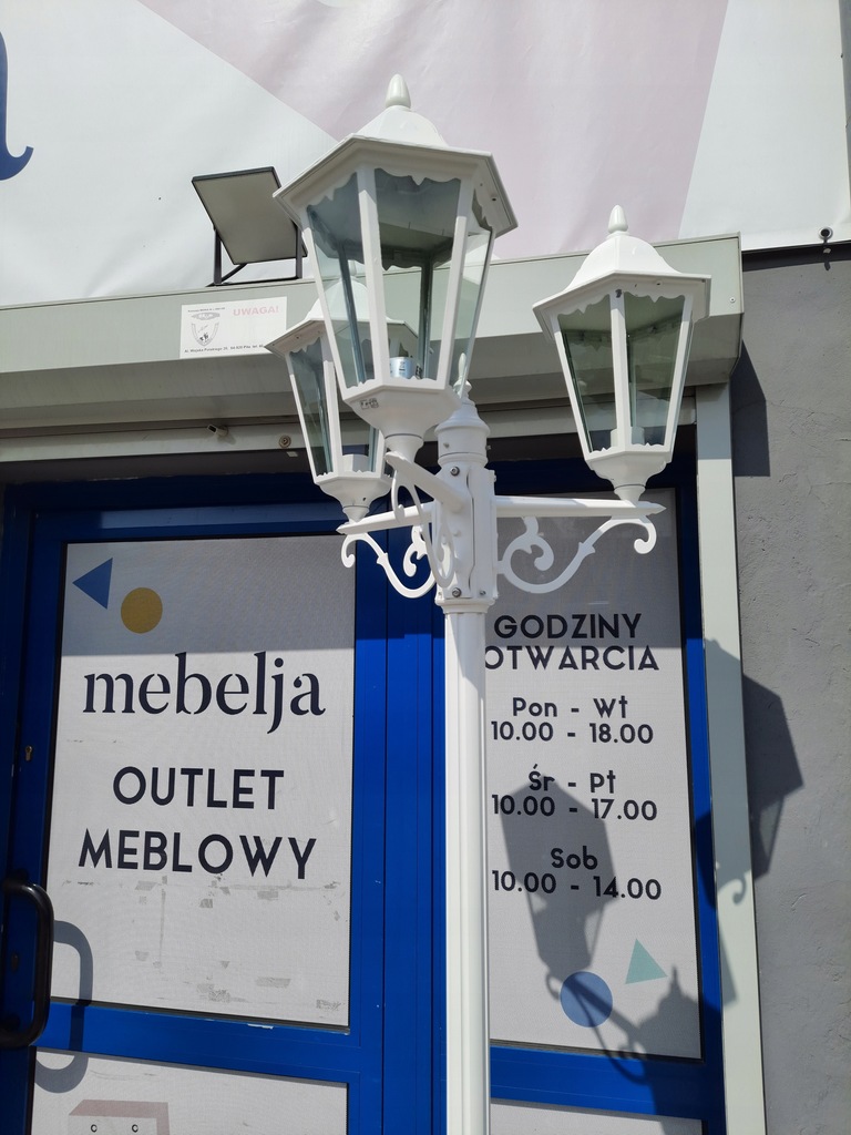 Oświetlenie zewnętrzne Latarnia Navedo 93454