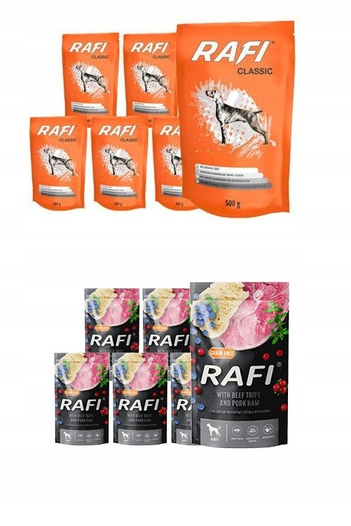 Rafi Mix smaków (40 szt)classic/żołądki 4x10x500 g