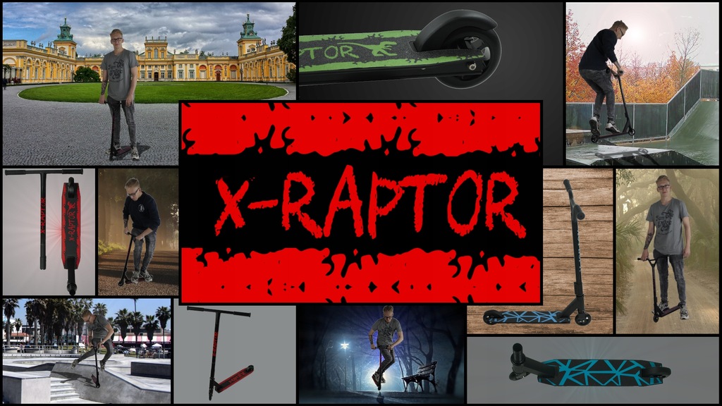 Купить ПРОФЕССИОНАЛЬНЫЙ СКУТЕР X-RAPTOR STUNT 100кг 100мм: отзывы, фото, характеристики в интерне-магазине Aredi.ru