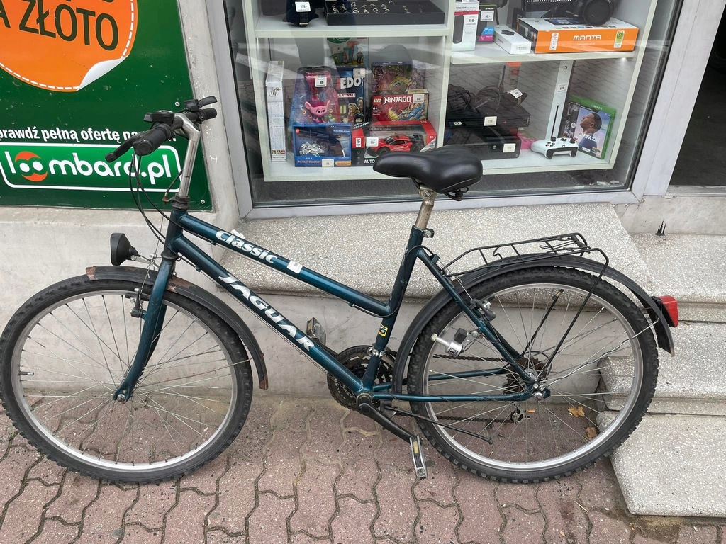 Rower zabytkowy Jaguar 28 zielony 12746104269 oficjalne archiwum