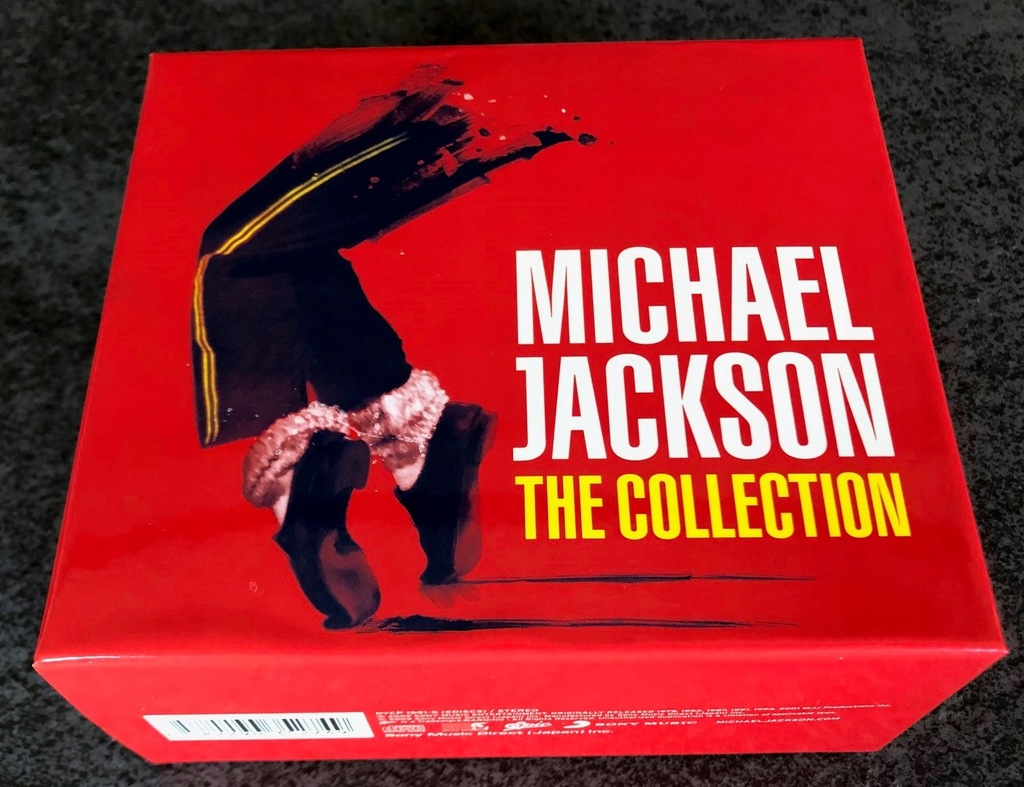 Michael Jackson – The Collection - Box Japan 5 x CD