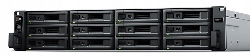 NAS Synology RS3621xs+; 2U RACK; 12x (3.5" SATA HDD/2.5" SATA SSD); Intel X