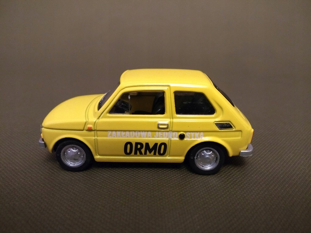 Купить Fiat 126p ЗАВОДСКАЯ ЕДИНИЦА ORMO 1:43 CARS PRL: отзывы, фото, характеристики в интерне-магазине Aredi.ru