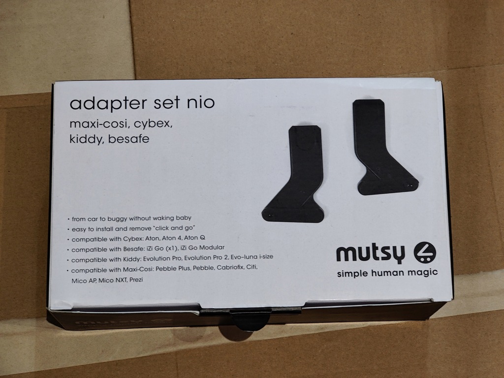 Adapter Mutsy nio maxi-cosi, cybex, kiddy, besafe