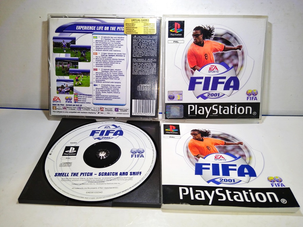 Gra Fifa 2001 PSX 3XA