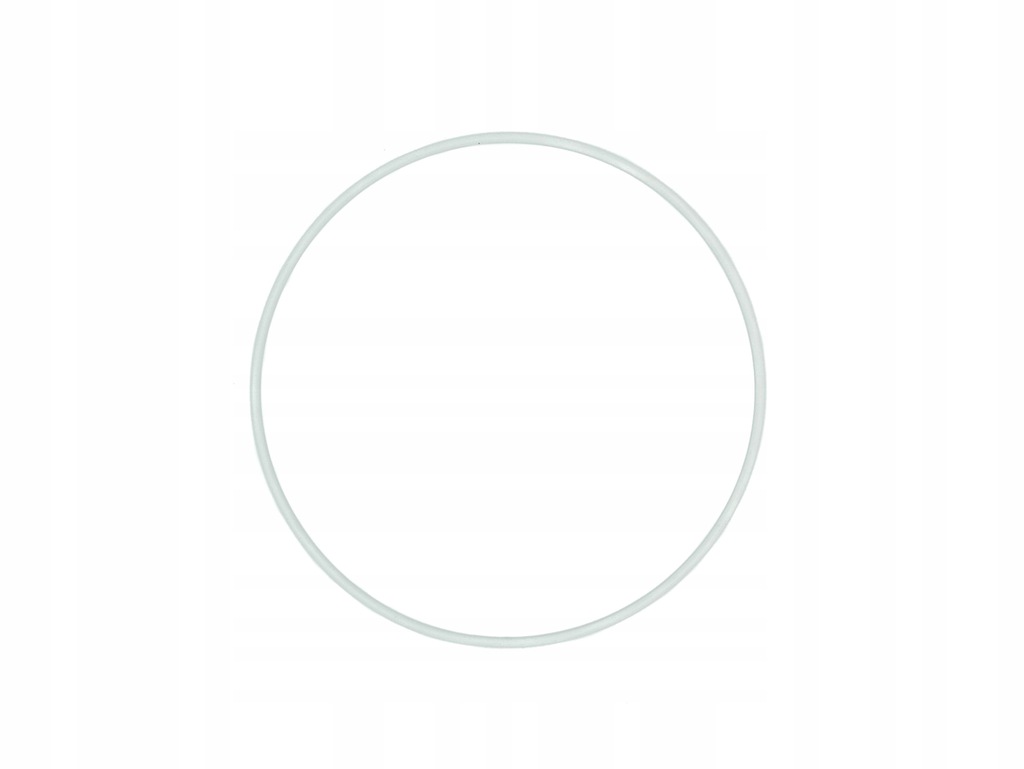 ring 6szt. metalowy biały śr. 18 cm | RB-18