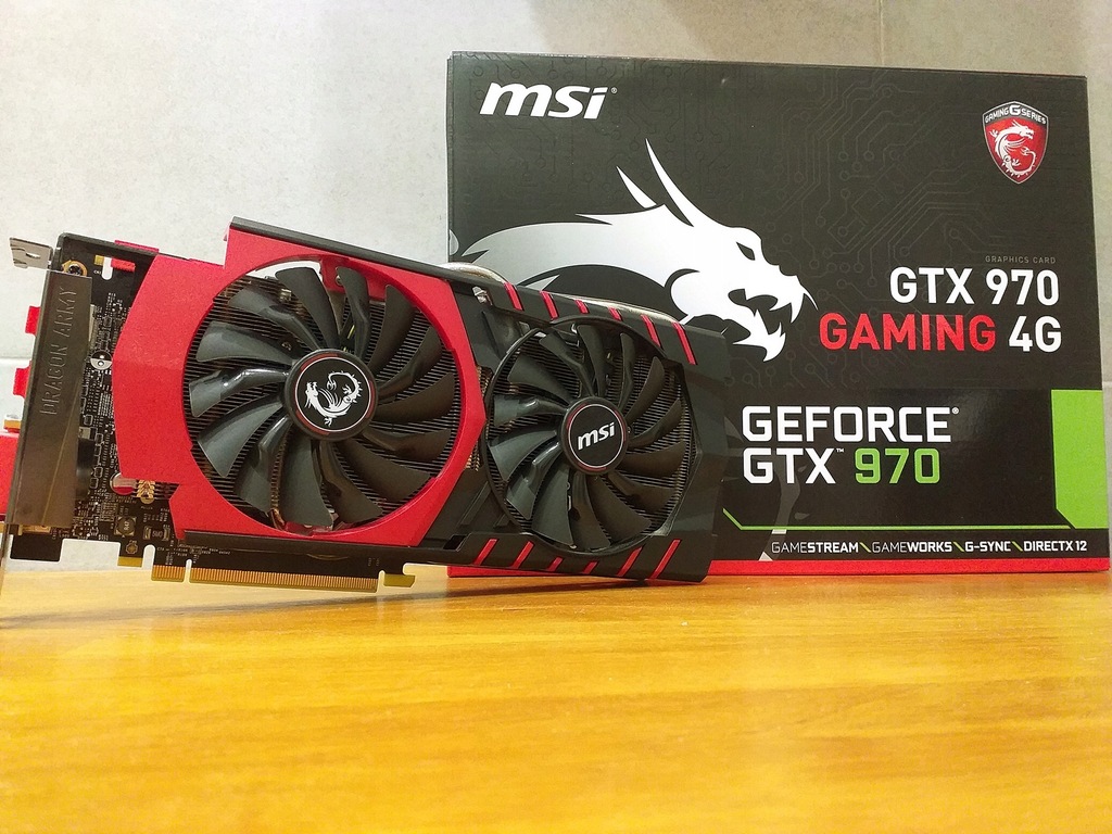 MSI GTX970 Gaming OC 4GB GDDR5 256bit BOX