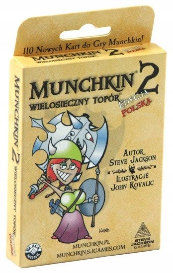 Gra Munchkin 2 Wielosieczny Topór - Dodatek