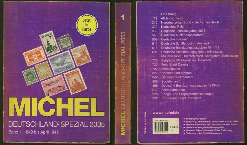 Katalog MICHEL Deutschland Spezial 2005 rok