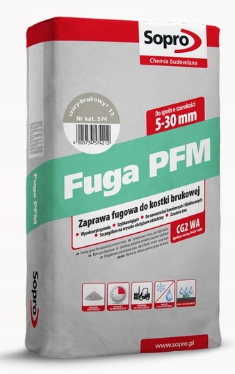 SOPRO PFM- fuga do kostki brukowej, 25 kg