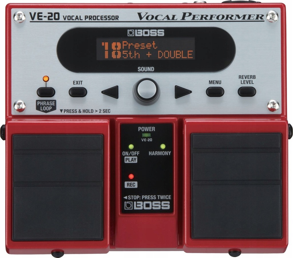 Boss VE-20 - VOICE EFFECTS PROCEESSOR