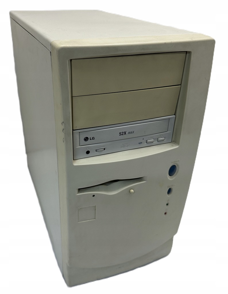 Retro Stary komputer PC AMD-K6-2/400AFR ATI MACH64 96MB 235W