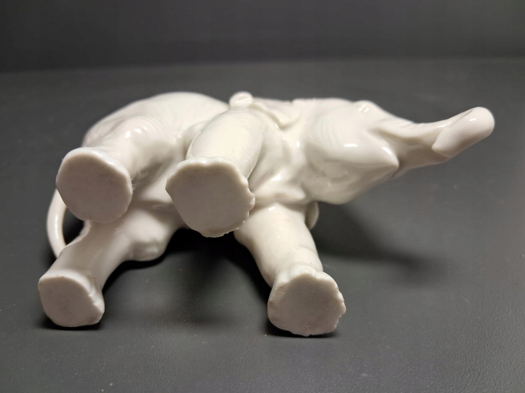 Piekny Allach Biała Słon