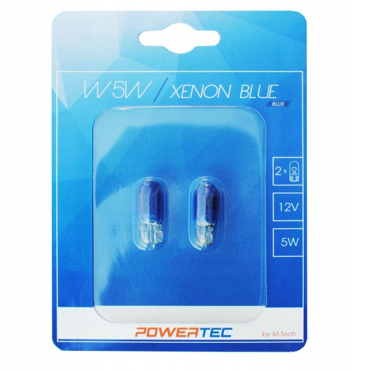 M-Tech W5W 5 W PTZXB12-02B 2 szt. PTZXB12-02B PTZXB12-02B