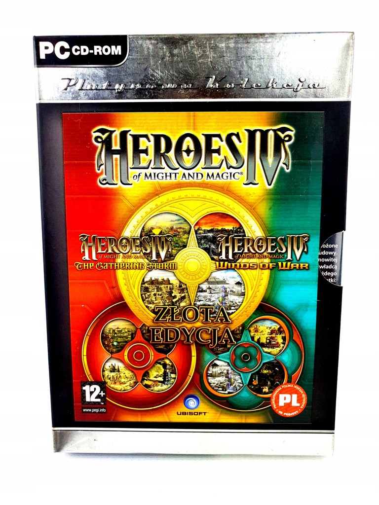 Купить HEROES OF MIGHT AND MAGIC IV 4 ПК ПОЛЬСКИЙ PL: отзывы, фото и ...