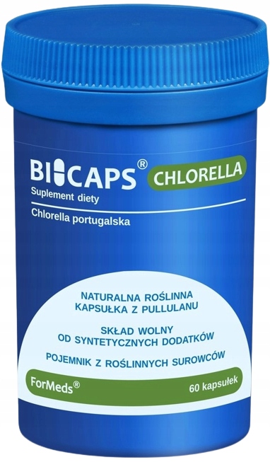 ForMeds BICAPS CHLORELLA 60 caps. PORTUGALSKA ALGI