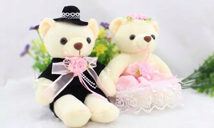 Купить Модный свадебный подарок, милые мишки Тедди для пар: отзывы, фото, характеристики в интерне-магазине Aredi.ru