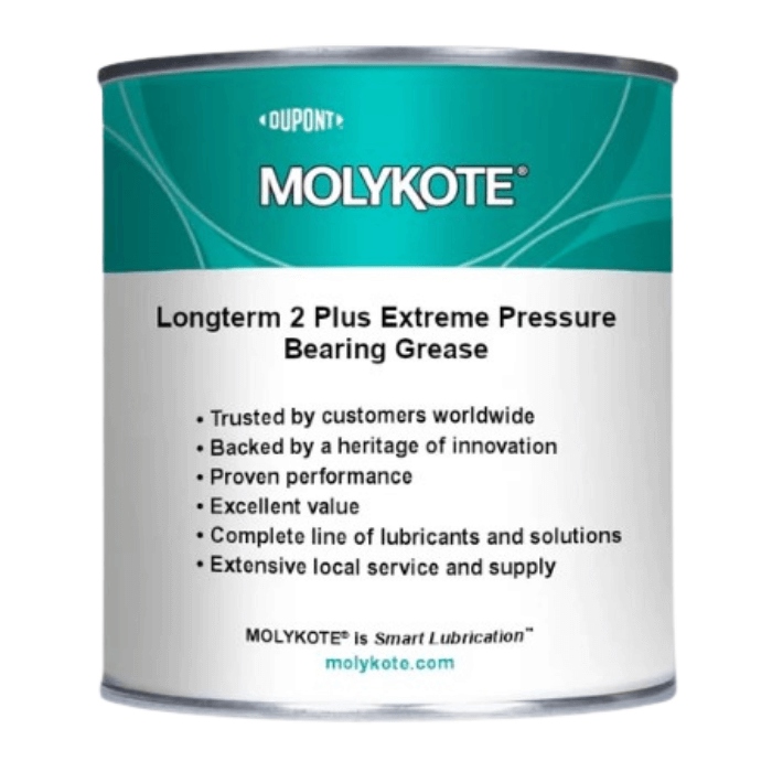 Molykote Longterm W2 1kg biały smar mineralny, wielofunkcyjny do łożysk