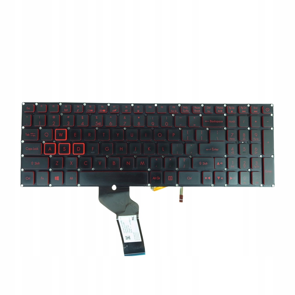 KLAWIATURA ACER NITRO 5 AN515-42 led-red ORYGINAŁ