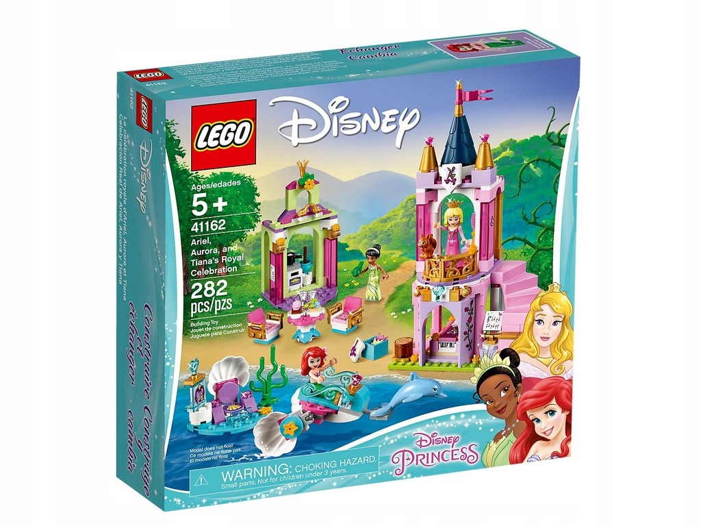 LEGO 41162 Disney przyjęcie Arielki Aurory i Tiany