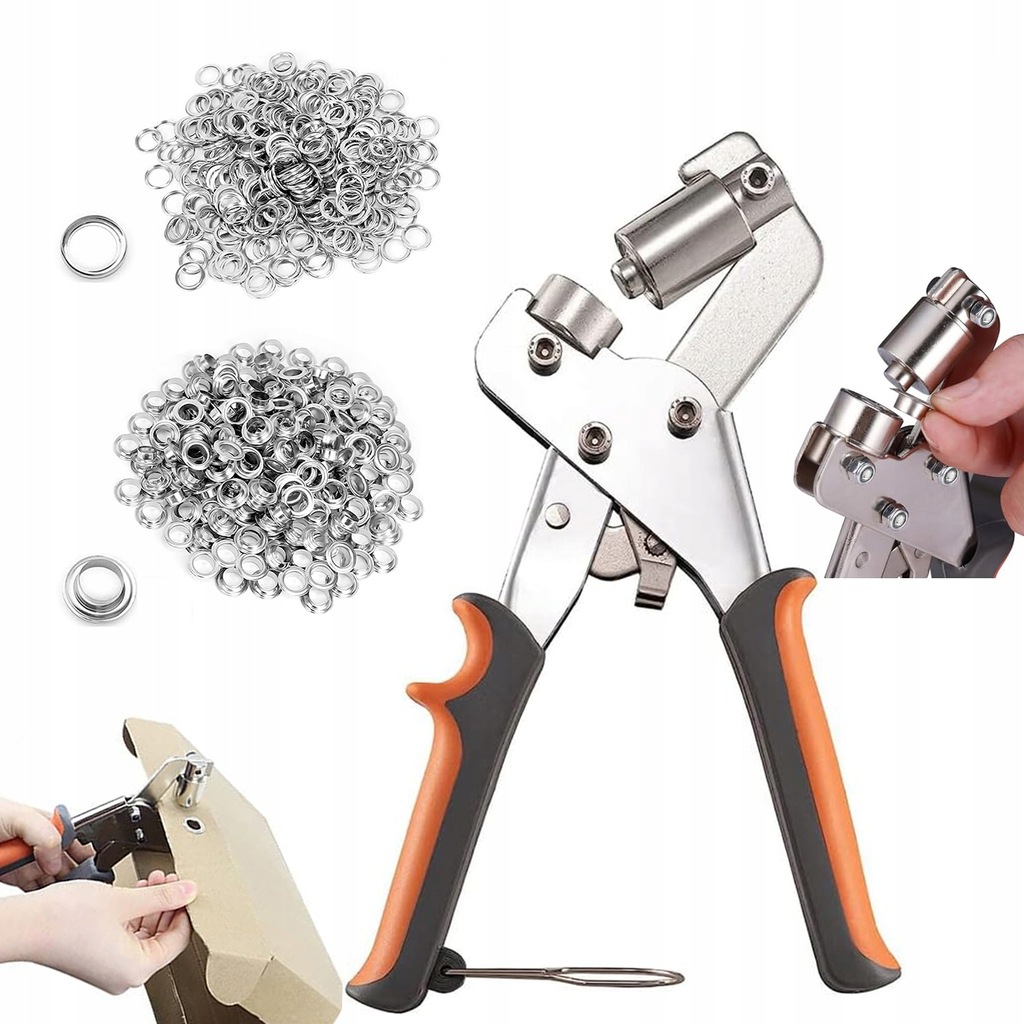 NAPOWNICA OCZKARKA DO BANERÓW RĘCZNA OCZKOWNICA MAGNETYCZNA 10mm +300 OCZEK