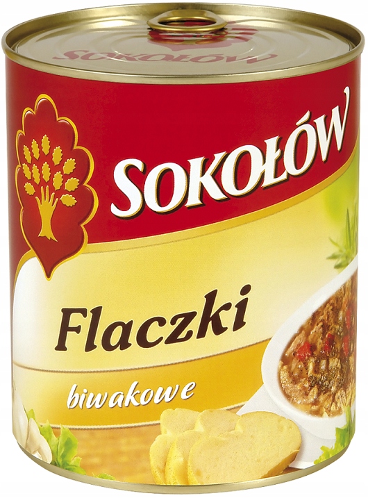 Danie gotowe FLACZKI BIWAKOWE konserwa mięsna NA KANAPKI Sokołów - 850 g