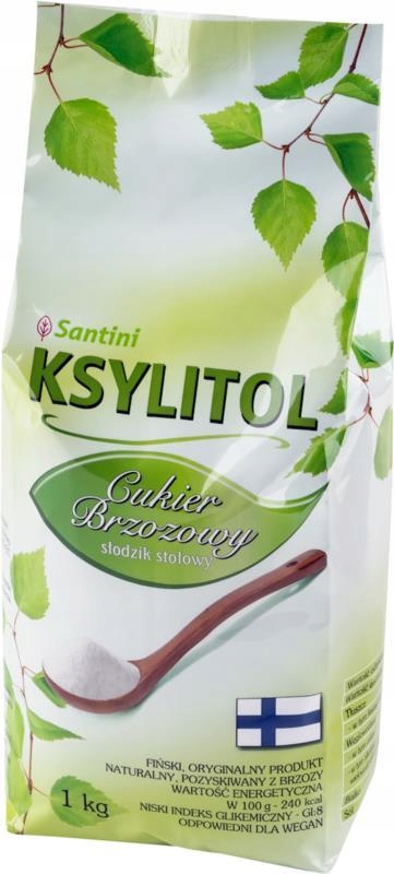 KSYLITOL 1 kg (TOREBKA) - SANTINI (FINLA NDIA)