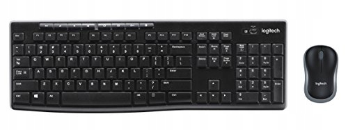 Zestaw klawiatura i mysz Logitech Wireless MK270