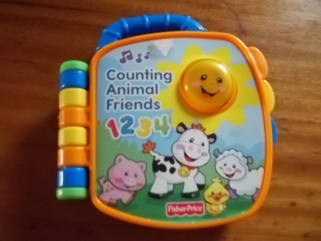 FISHER PRICE KSIĄŻECZKA LICZYMY ZWIEŻĄTKA UŻYWANY