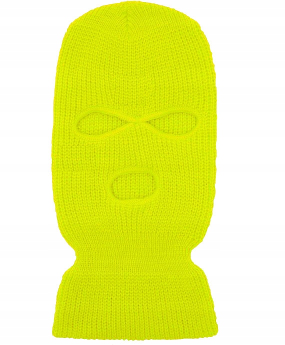 BALACLAVA żółta neon kominiarka ala MASNO 9831168160 oficjalne
