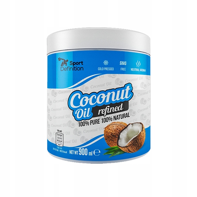 SPORT DEFINITION COCONUT OIL 900G RAFINOWANY