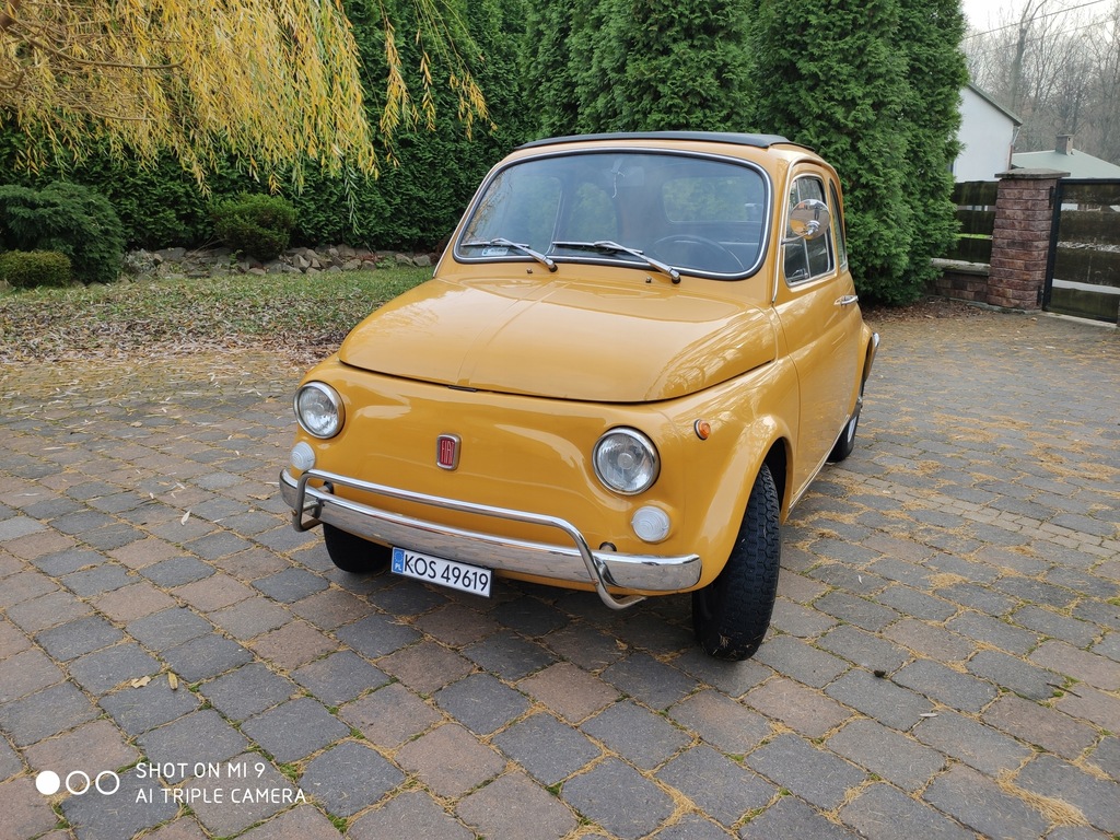 Fiat 500 1970 R - 8704083332 - Oficjalne Archiwum Allegro