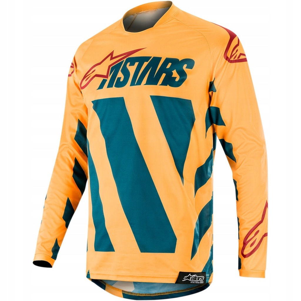 Bluza Alpinestars RACER BRAAP petrol/tan/maroon XL